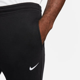 MEN'S NIKE CLUB FLEECE TAPERED JOGGERS "BLACK/WHITE" 716830-010