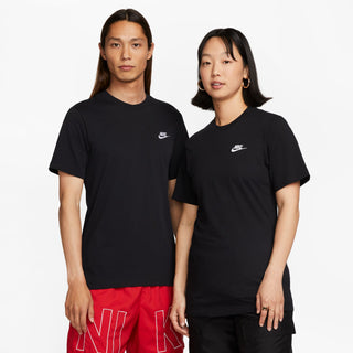 NIKE SPORTSWEAR CLUB SHIRT  'BLACK/WHITE' AR4997-013
