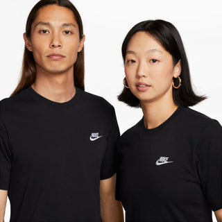 NIKE SPORTSWEAR CLUB SHIRT  'BLACK/WHITE' AR4997-013