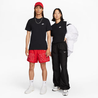 NIKE SPORTSWEAR CLUB SHIRT  'BLACK/WHITE' AR4997-013