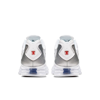 MEN'S NIKE SHOX TL "WHITE METALLIC SILVER" AV3595-100
