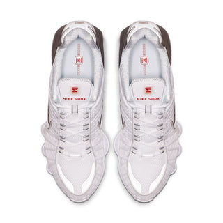 MEN'S NIKE SHOX TL "WHITE METALLIC SILVER" AV3595-100