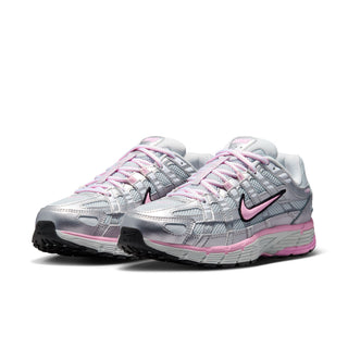 WOMEN'S NIKE P-6000 "PURE PLATINUM/PINK RISE-METALLIC SILVER" BV1021-020
