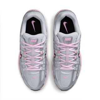 WOMEN'S NIKE P-6000 "PURE PLATINUM/PINK RISE-METALLIC SILVER" BV1021-020