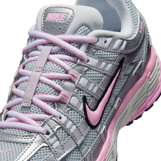 WOMEN'S NIKE P-6000 "PURE PLATINUM/PINK RISE-METALLIC SILVER" BV1021-020