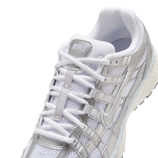 WOMEN'S NIKE P-6000 "WHITE METALLIC SILVER" BV1021-106