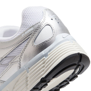 WOMEN'S NIKE P-6000 "WHITE METALLIC SILVER" BV1021-106