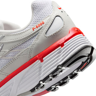 WOMEN'S NIKE P-6000 "WHITE/PICANTE RED" BV1021-107