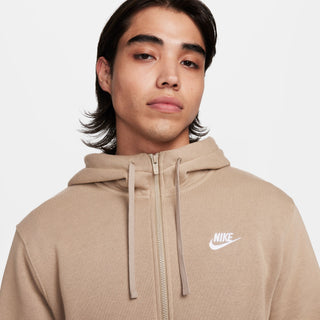 Nike Sportswear Club Fleece Men's Full-Zip Hoodie 'KHAKI' BV2645-247