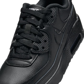 (GS) NIKE AIR MAX 90 LTR "TRIPLE BLACK" CD6864-028