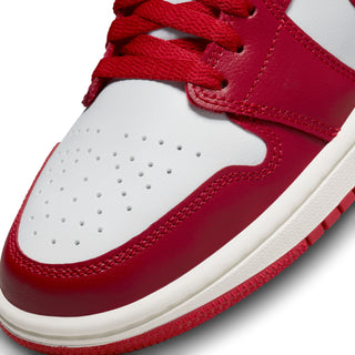 Air Jordan 1 Low pour femme Air Jordan 1 Low BLANC/GYM ROUGE-NOIR-SAIL DC0774-160