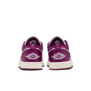 WMNS AIR JORDAN 1 LOW 'WHITE/BORDEAUX' DC0774-161