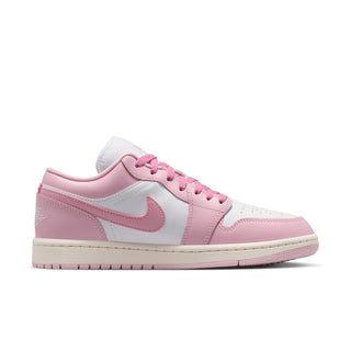 WOMEN'S AIR JORDAN 1 LOW "ICED CARMINE" DC0774-607