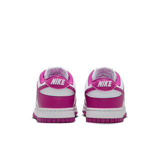 Nike Dunk Low Blanc/Fuchsia Chaud DD1873-110