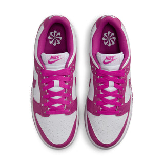 Nike Dunk Low Blanc/Fuchsia Chaud DD1873-110