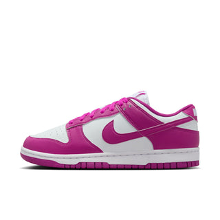 Nike Dunk Low Blanc/Fuchsia Chaud DD1873-110