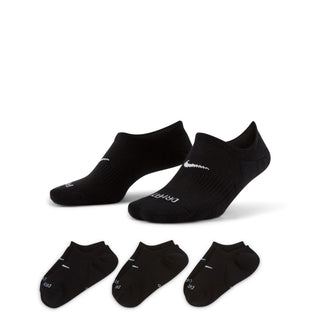 WOMEN'S NIKE EVERYDAY PLUS CUSHIONED BLACK TRAINING SOCKS (3 PAIRS) DH5463-904