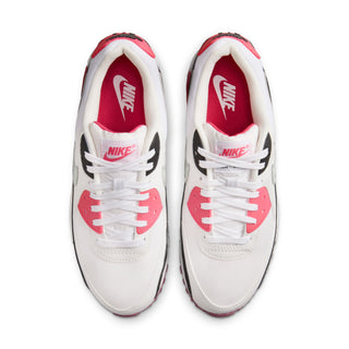 WOMEN'S AIR MAX 90 'WHITE/LIGHT SILVER-ASTER PINK-BLACK' DH8010-105