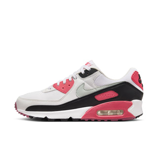 WOMEN'S AIR MAX 90 'WHITE/LIGHT SILVER-ASTER PINK-BLACK' DH8010-105