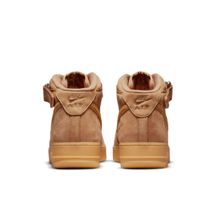 NIKE AIR FORCE 1 MID '07 'FLAX/WHEAT-GUM LIGHT BROWN-BLACK' DJ9158-200