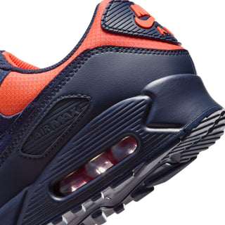 MEN'S NIKE AIR MAX 90 'LEMON VENOM/BLACKENED BLUE-HYPER CRIMSON' DM0029-700