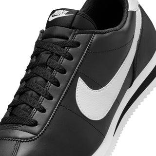 MEN'S NIKE CORTEZ LEATHER "BLACK/WHITE" DM4044-001