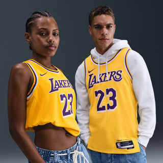 NIKE LEBRON JAMES LA LAKERS ICON EDITION JERSEY DN2009-733