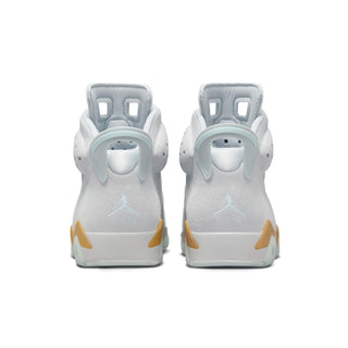 WMNS Air Jordan 6 Retro "Pearl" PURE PLATINUM/GLACIER BLUE-METALLIC GOLD DQ4914-074