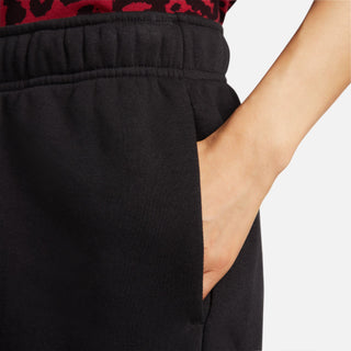 WOMEN'S NIKE SPORTSWEAR CLUB FLEECE CARGO PANT 'BLACK/WHITE' DQ5196-010