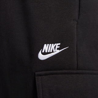 WOMEN'S NIKE SPORTSWEAR CLUB FLEECE CARGO PANT 'BLACK/WHITE' DQ5196-010
