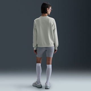 WOMEN'S NIKE CLUB FLEECE CREW 'LIGHT SILVER' DQ5473-034