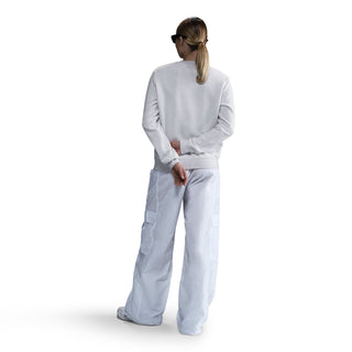 WOMEN'S NIKE CLUB FLEECE CREW 'HEATHER BIRCH' DQ5473-051