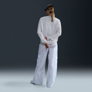 WOMEN'S NIKE CLUB FLEECE CREW 'HEATHER BIRCH' DQ5473-051