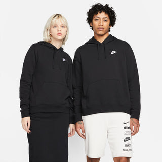 Nike Wmn's Sportswear Club Fleece Hoodie 'Black/White' DQ5793-010