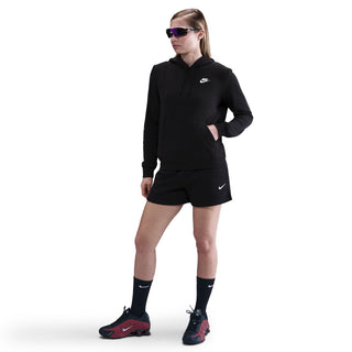 Nike Wmn's Sportswear Club Fleece Hoodie 'Black/White' DQ5793-010