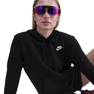 Nike Wmn's Sportswear Club Fleece Hoodie 'Black/White' DQ5793-010