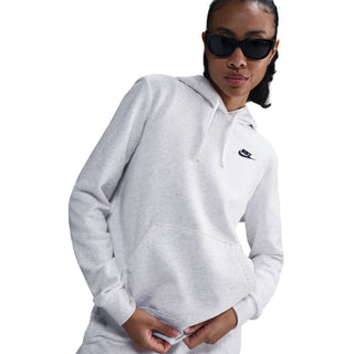 WOMEN'S NIKE SPORTSWEAR CLUB FLEECE HOODIE 'BIRCH HEATHER' DQ5793-051