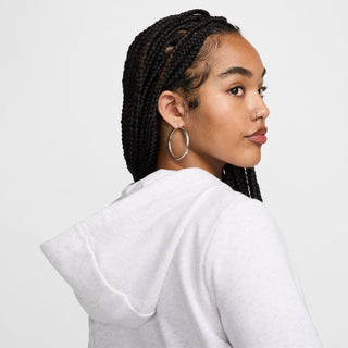 WOMEN'S NIKE SPORTSWEAR CLUB FLEECE HOODIE 'BIRCH HEATHER' DQ5793-051