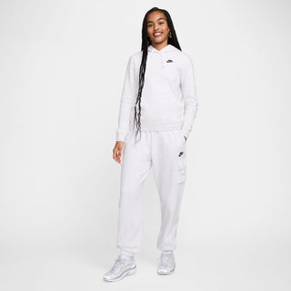 WOMEN'S NIKE SPORTSWEAR CLUB FLEECE HOODIE 'BIRCH HEATHER' DQ5793-051