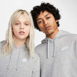 Women's Nike Sportswear Club Fleece DK GREY HEATHER/WHITE DQ5793-063