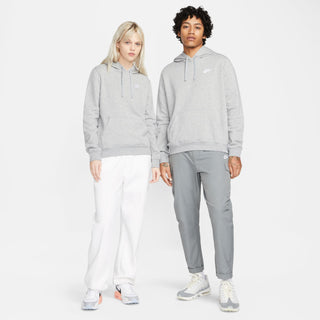 Women's Nike Sportswear Club Fleece DK GREY HEATHER/WHITE DQ5793-063
