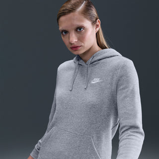 Women's Nike Sportswear Club Fleece DK GREY HEATHER/WHITE DQ5793-063