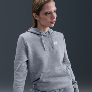 Women's Nike Sportswear Club Fleece DK GREY HEATHER/WHITE DQ5793-063