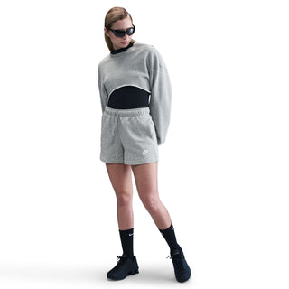 WOMEN'S NIKE SPORTSWEAR CLUB FLEECE MID-RISE SHORT "GREY" DQ5802-063
