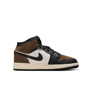 (GS) AIR JORDAN 1 MID "BLACK/PHANTOM-PALOMINO" DQ8423-007