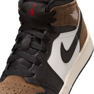 (GS) AIR JORDAN 1 MID "BLACK/PHANTOM-PALOMINO" DQ8423-007