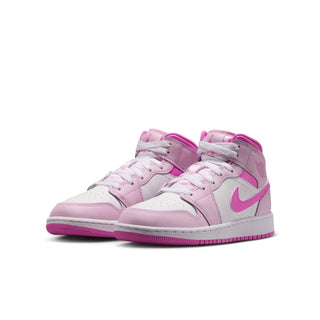 (GS) AIR JORDAN 1 MID "PINK FOAM" DQ8423-601