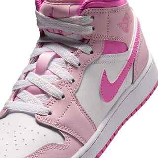 (GS) AIR JORDAN 1 MID "PINK FOAM" DQ8423-601