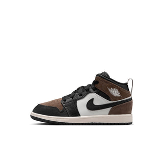(PS) AIR JORDAN 1 MID "BLACK/PHANTOM-PALOMINO-UNIVERSITY RED" DQ8424-007