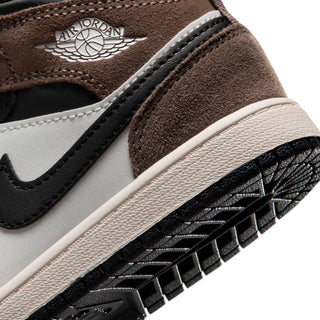 (PS) AIR JORDAN 1 MID "BLACK/PHANTOM-PALOMINO-UNIVERSITY RED" DQ8424-007